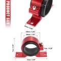 Fuel Gas Pump Mounting Bracket 46mm Single Clamp Cradle Aluminum Alloy Red Universal Fit For Car Truck Suv Rv 1 81 In To 2 09