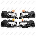4-packs Door Latch Lock Actuator Motor Front Left Right Rear Driver Side Passenger Replacement For 2007-2009 Cadillac Escalade
