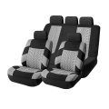 Blilo Car Seat Covers Full Set Polyester Front Bucket Protectors With Split Bench Back Breathable Thicken Premium Sporty 