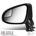 Auto Dynasty To1320329 Factory Style Driver Left Side Mirror Power Folding Adjust Heated Glass Turn Signal Memory Puddle Light