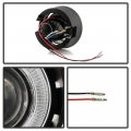 Acanii For 2005-2010 Jeep Grand Cherokee Clrar Lens Led Halo Projector Fog Lights Driving Lamps Assembly Left Right