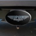 Top Gun Maverick Logo Oval Tow Trailer Hitch Cover Plug Insert