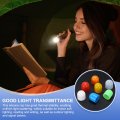 Flashlight Diffuser Caps 43mm Id X 50mm Height Flexible Silicone End Screw Thread Protector Covers For 44-46mm Torch Led Lights