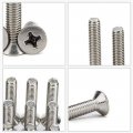 300 Piece M3 Stainless Steel Phillips Flat Head Machine Screws And Nuts Assortment Kit Metric Countersunk 4mm To 20mm With 