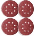 50pcs 5 In 60 Grit Sanding Discs 125mm 8 Holes Hook And Loop Sandpaper Sheets For Random Orbital Sander Aluminum Oxide Abrasive 