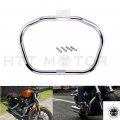Httmt- Front Crash Bar Compatible With 2005-2015 H-d Iron 883 Xl883n Xl1200n Xl1200l 48 Xl1200x Sportster Safety Protection