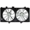 Dual Radiator Condenser Fan Fit For 2013-2018 Toyota Avalon 2012-2017 Camry 167110v110i 620-594i 623200 163610v310 163610v320 