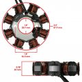 Caltric Stator Charging Coil For Kawasaki Klx110 21003-0097 2019 2020 2021 2022 2023 12v