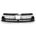 Grille Assembly For Toyota Highlander Submodel Hybrid Le Limited Xle Plus 2014-2016 Chrome Grill Insert Black 531010e170 