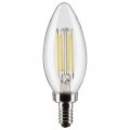 Satco S21273-5 5b11 Led 927 Cl 120v E12 S21273 Decorative Chandelier Antique Filament Led Light Bulb 
