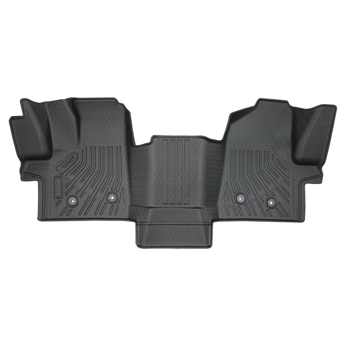 Floor Mats Black Tpe Replacement For Transit 150 250 350 2022-2025