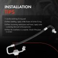A-premium A C Discharge Line Hose Assembly Compatible With Lexus Ct200h 2011-2017 Toyota Prius V 2012-2017 L4 1 8l Compressor