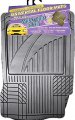 Majic Weather Rite Floor Mat Rubber 4 Pc Set Gray 
