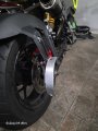 Eaccessories Ea Rolled License Plate Relocation Holder Bracket For Honda Grom 125 2013-2025 Rear Axle Tag Mount Lightweight