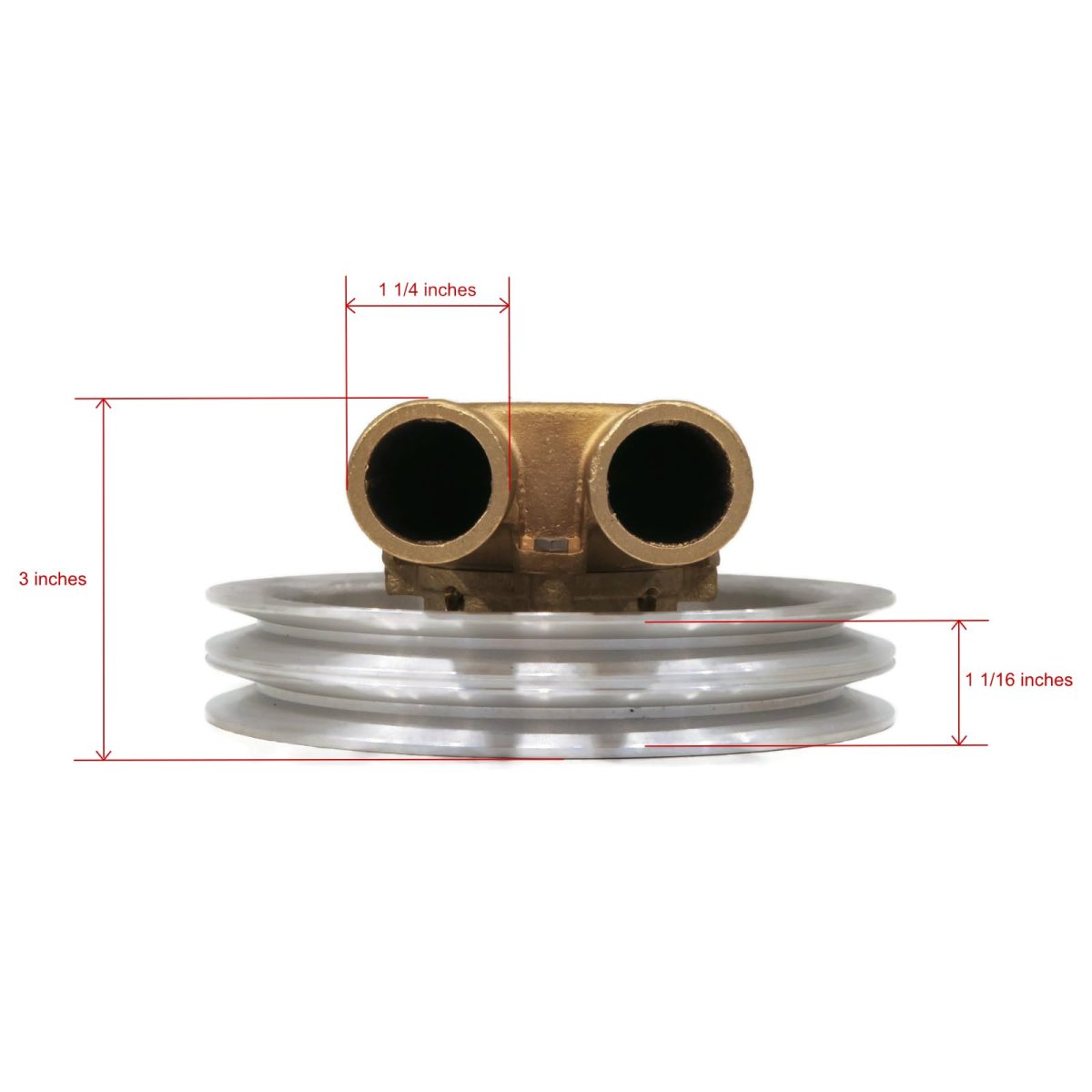 The Rop Shop Raw Sea Water Pump Assembly For Volvo Penta 5 0l 0glpefs 0glpwtr Boat Motor
