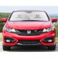 Ipick Image For Honda Logo Dual Panels Easy Folding Windshield Sun Shade Universal Fit Cars And Small Suvs
