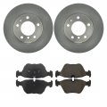 A-partrix Front Brake Pads And Rotors Fits Bmw 525i 1989-1995 525it 1993 530i 1994 1995 535i 1989-1993 