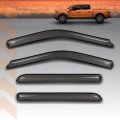 Out-channel Mount Ventvisor Window Deflectors 4pcs Smoky 