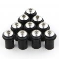 10 Sets M5 16 Alloy Windscreen Bolts Wellnut Bolt Kit Windshield Installation Works On Or Aftermarket Windshields Stainless 