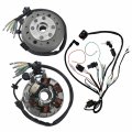 Tdpro Stator Rotor With Cdi Coil Light Harness Wiring Kit For 50cc-150cc Atv Scooter Trail Pit Dirt Bike 