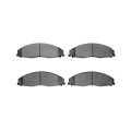 Carlights360 For Cadillac Sts 2005 2006 2007 2008 Disc Brake Pads Ceramic Friction 182 4 Millimeters 7 18 Inches Pad Length 
