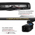Vipmotoz Full Led 3rd Third Brake Tail Light Lamp Compatible With 1999-2006 Chevy Silverado Gmc Sierra Pickup Truck Chrome Lens
