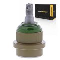 Ball Joint For 1997 2006 Jeep Tj Front Press In Mounting With Green Neoprene Boot Sintered Metal Bearing Threaded Stud And Alx