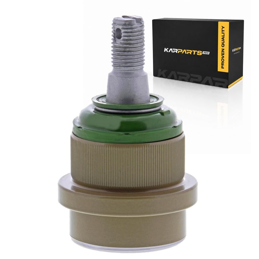 Ball Joint For 1997 2006 Jeep Tj Front Press In Mounting With Green Neoprene Boot Sintered Metal Bearing Threaded Stud And Alx