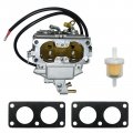 Carbpro 16100-zn1-802 Carburetor For Honda Gx670 Gx670r Gx670u 24hp V Twin Small Engine Generator Repls 16100-zn1-813