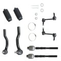 8pcs Front Sway Bar Link Tie Rod Kit Replacement For Mkx 2007-2015 Edge 2007-2014 V800576 