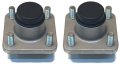 Vital All-terrain 2 Pack Front Wheel Hub Assembly Bearings 1023577-01 102357701 Replaces Club Car 