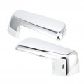 1 Pair Side Rear View Mirror Cover Door Covers Chrome Glossy Surface Colorfast Replacement For Silverado 1500 2019a 2022 