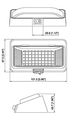 Led Porch Light With Switch Interior Exterior 12v Black Finish Waterproof Rv Truck Trailer Automobile Or Utility Lamp 300 