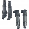 Set Of 4 Ignition Coils For Suzuki Gsx1300r Hayabusa 1300r 1999-2009 2011 2012 