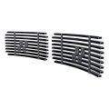 Hd Ridez For Ford Excursion F-250 F-350 F-450 F-550 2005-2007 Tow Hook Stainless Steel Black Horizontal Billet Grille Insert 