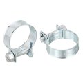 15pcs Fuel Line Pipe Hose Clamp Clip 21-23mm Injection Adjustable Tube Clamps For Plumbing Automotive And Industrial 