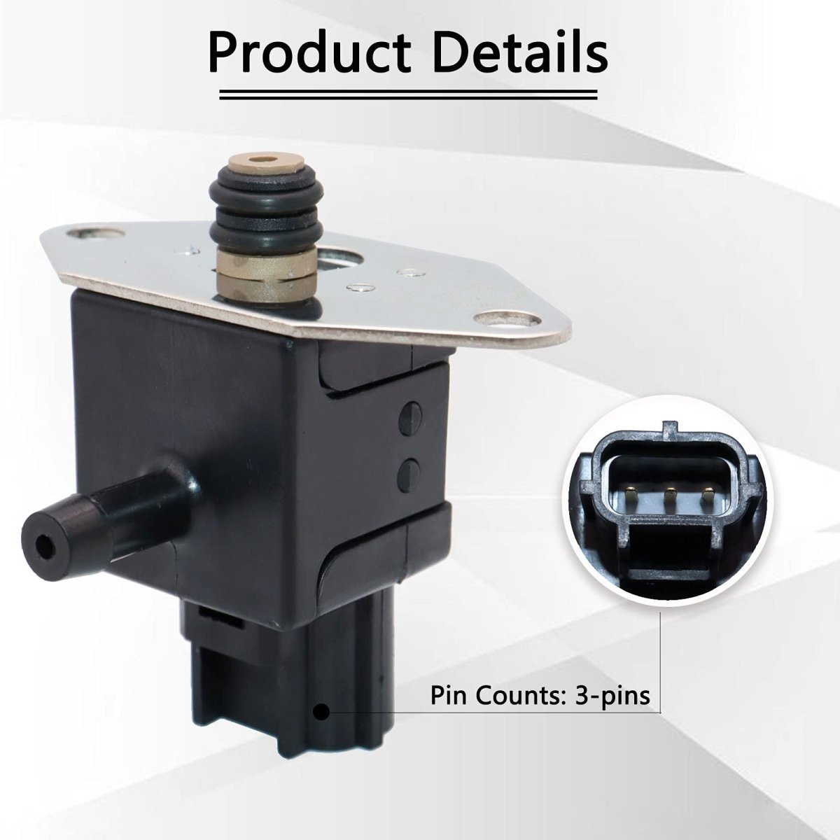 Fps7 3r3z-9f972-aa Fuel Injection Pressure Regulator Sensor-plastic Fit For 2004 Ford Taurus 3 0l 2986cc 182cu In V6 Gas Ohv