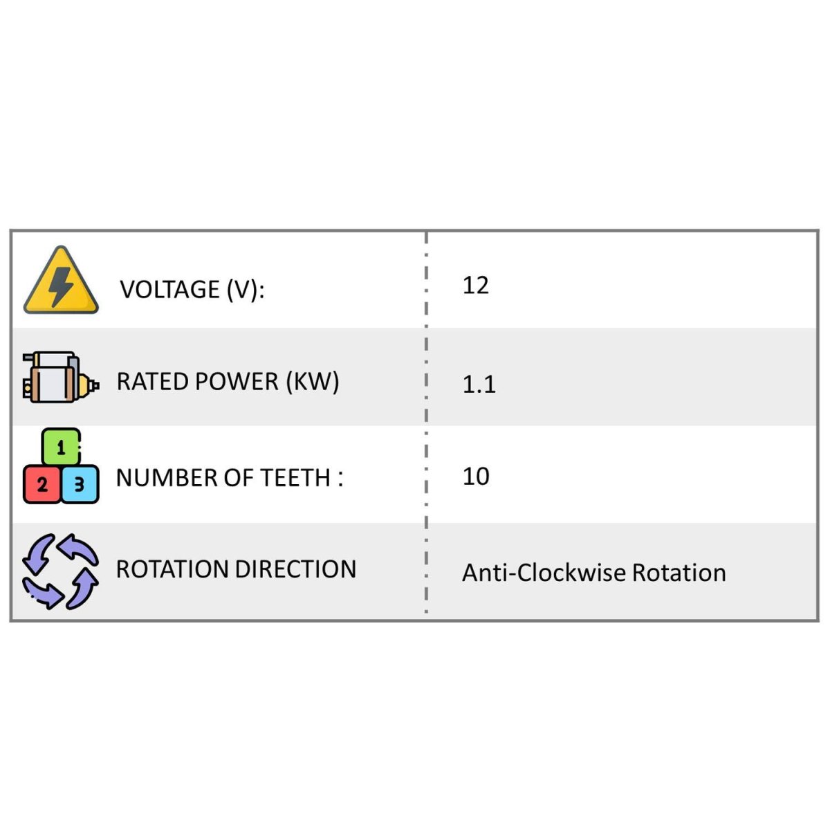 Wai 17970n Starter Motor