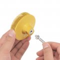 Uxcell 3inch Bristle Disc 80 Grit Abrasive Coating Removal With 1 4 Inch Round Shank For Metalworking And Remove Stubborn