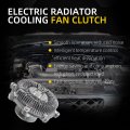 Dasbecan Electric Radiator Cooling Fan Clutch For Nissan Pathfinder R51 Frontier D40 Xterra N50 2005-2012 V6 4 0l Replaces