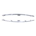 Front Driver And Passenger Side Bumper Trim Molding Strip Chrome For Kia Sportage 2011-2016