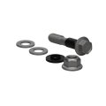 Front Camber Kit For Chrysler Sebring 2007 2008 2009 2010 Suspension Grade Round Silver Steel Shim 14mm Bolt Thread 19462338 