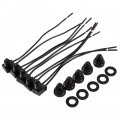 Push Button Switch 5pcs 12v Waterproof Push-button On Off With 4 For Motorcycle Car