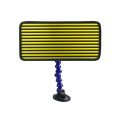 Paintless Dent Repair Reflector Line Board With Adjustable Holder Yellow Stripe Testing Tool For Car Body Motorcycle And Metal 