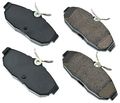 Act1082 Proact Ultr Ceramic Disc Brake Pad Kit Grey 
