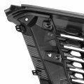 Ni1200301 Factory Style Front Bumper Grill Grille Assembly With Chrome Moulding Compatible Nissan Kicks 2018-2020 Matte Black