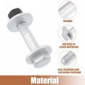 Uxcell 1 Set Eccentric Alignment Camber Bolt For Kia Optima 2011-2020 No 552602p300 552602p400 552603m000 Suspension Control