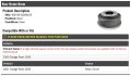 Rear Brake Drum Compatible With 2000-2001 Dodge Ram 2500