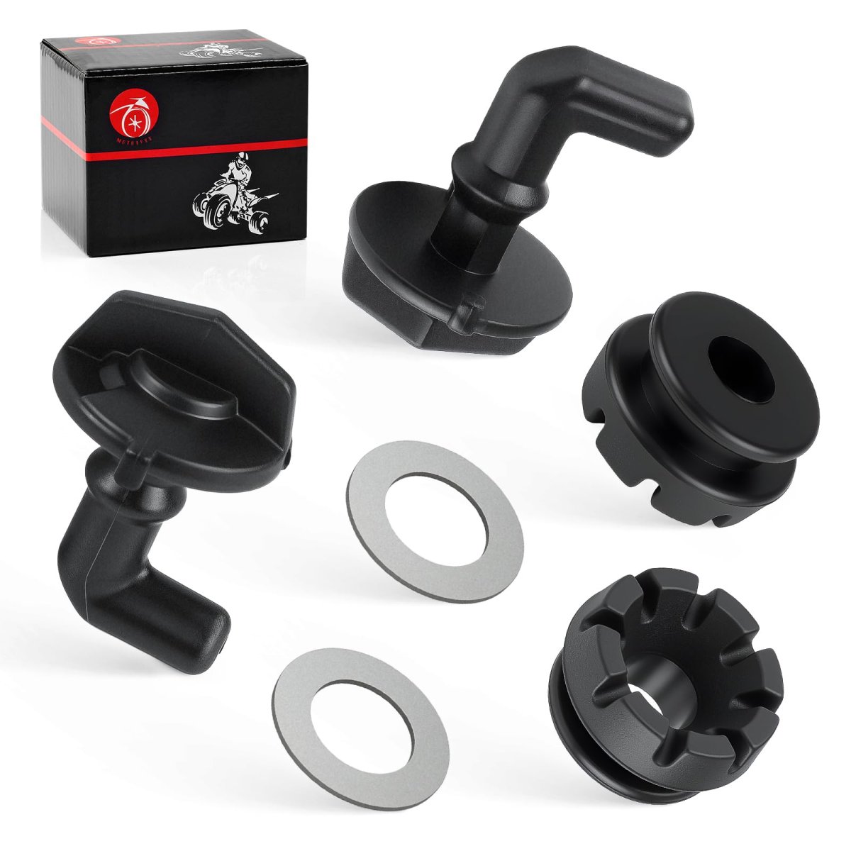 Polaris Rzr 570 800 900 2pcs Hood Latch Toggles Grommets Kit 2012-2022