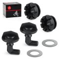 Polaris Rzr 570 800 900 2pcs Hood Latch Toggles Grommets Kit 2012-2022